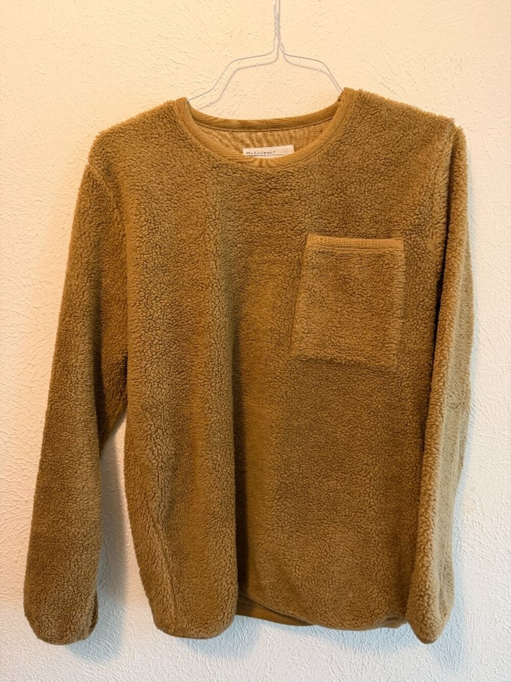Universal Works - Lancaster Crewneck - Sand Mountain Fleece - Small